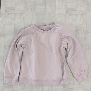 12|12 The Organic Pullover Sweatshirt in Lilac Frost